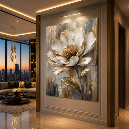 White Magnolia Flower