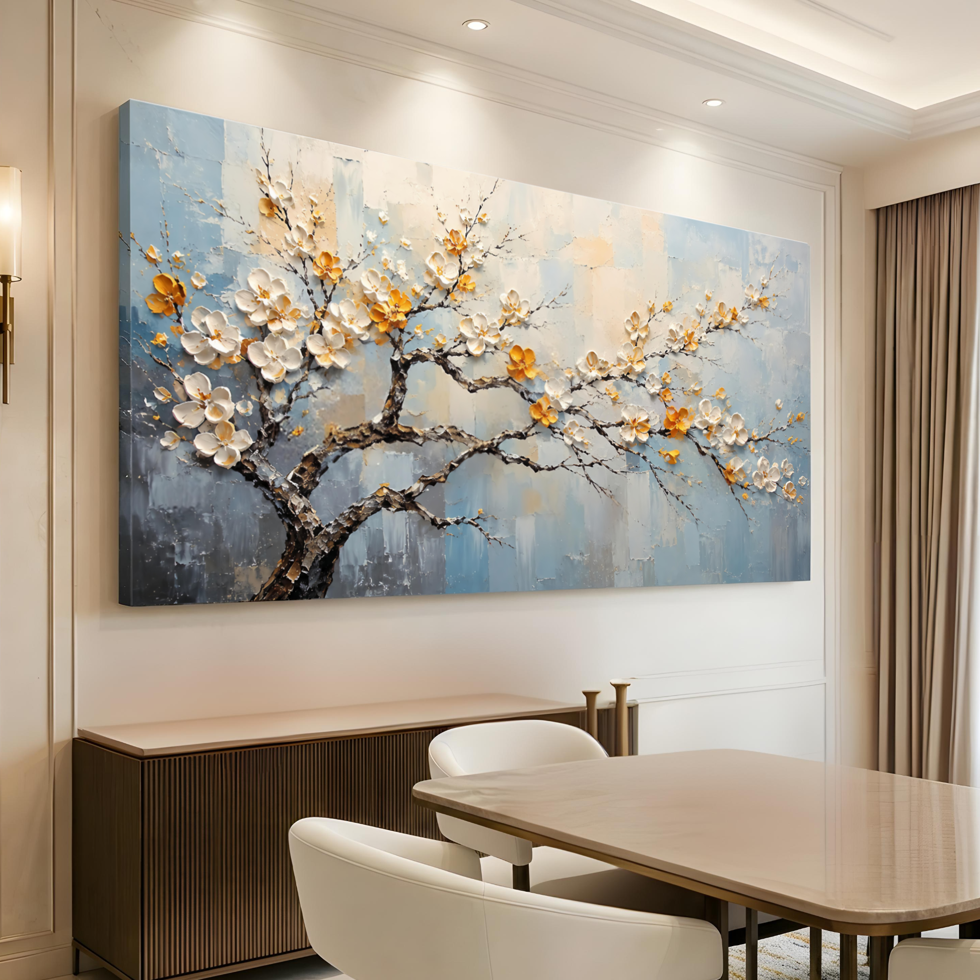 Azure Blossom Branch