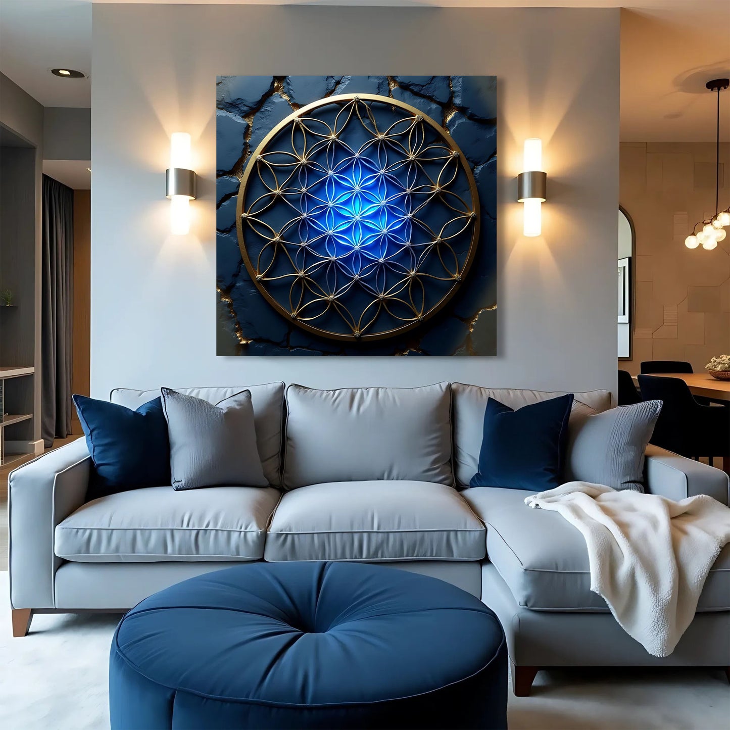 Flower Of Life Wall Art II