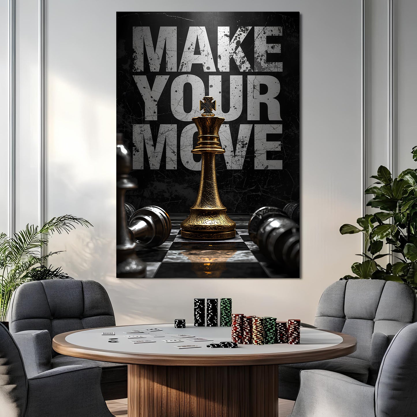 Make Your Move Motivational Wall Sign