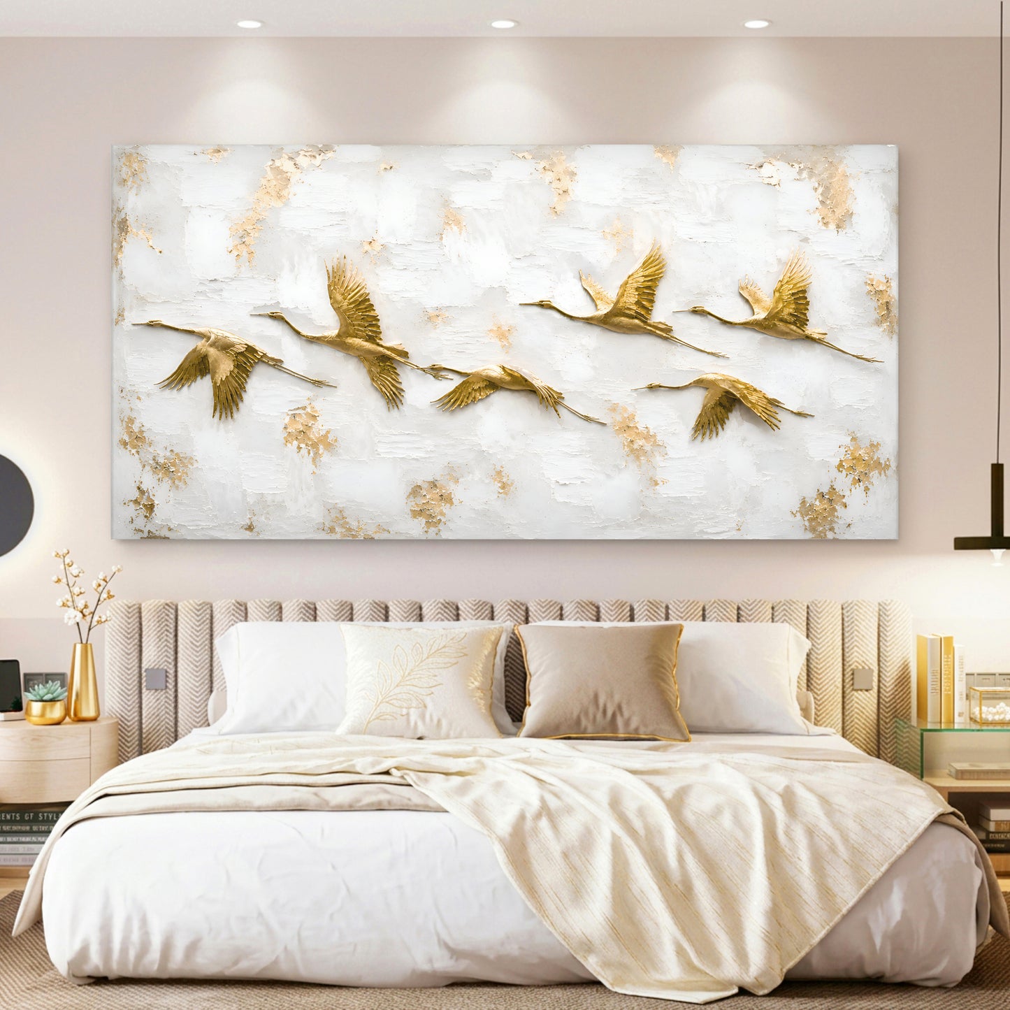Golden Flight of Elegance