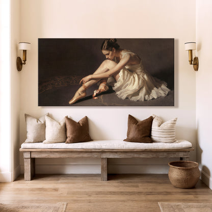 The Ballet Dancer's Solitude Wall Art