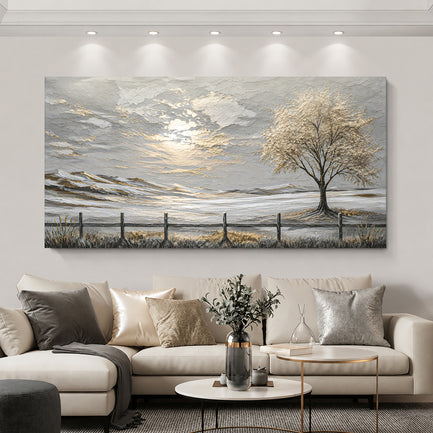Silver Solitude Tree
