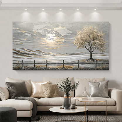 Silver Solitude Tree