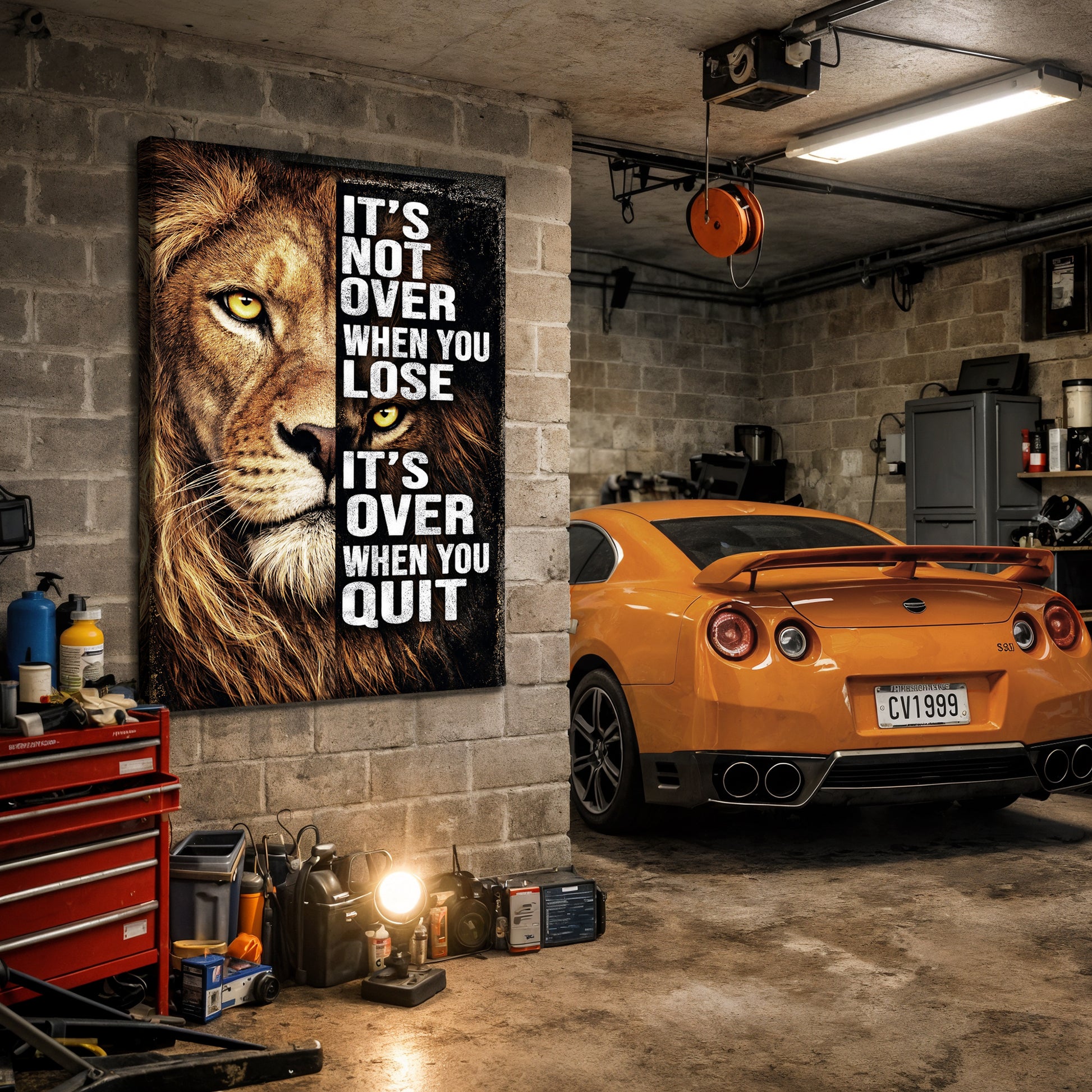 It's Not Over When You Lose Wall Art