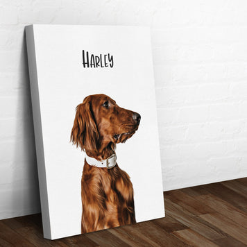 Pet Canvas Sign