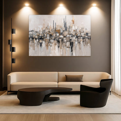 Urban Reflections Abstract Wall Art