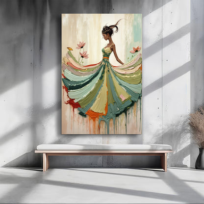 Blooming Modern Abstract Wall Art