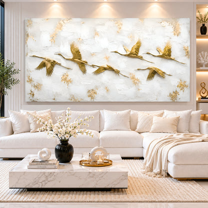 Golden Flight of Elegance