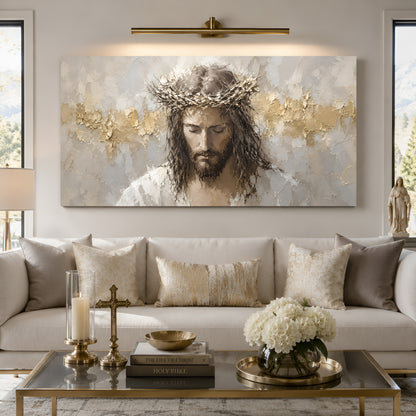 Golden Grace of Christ Wall Art