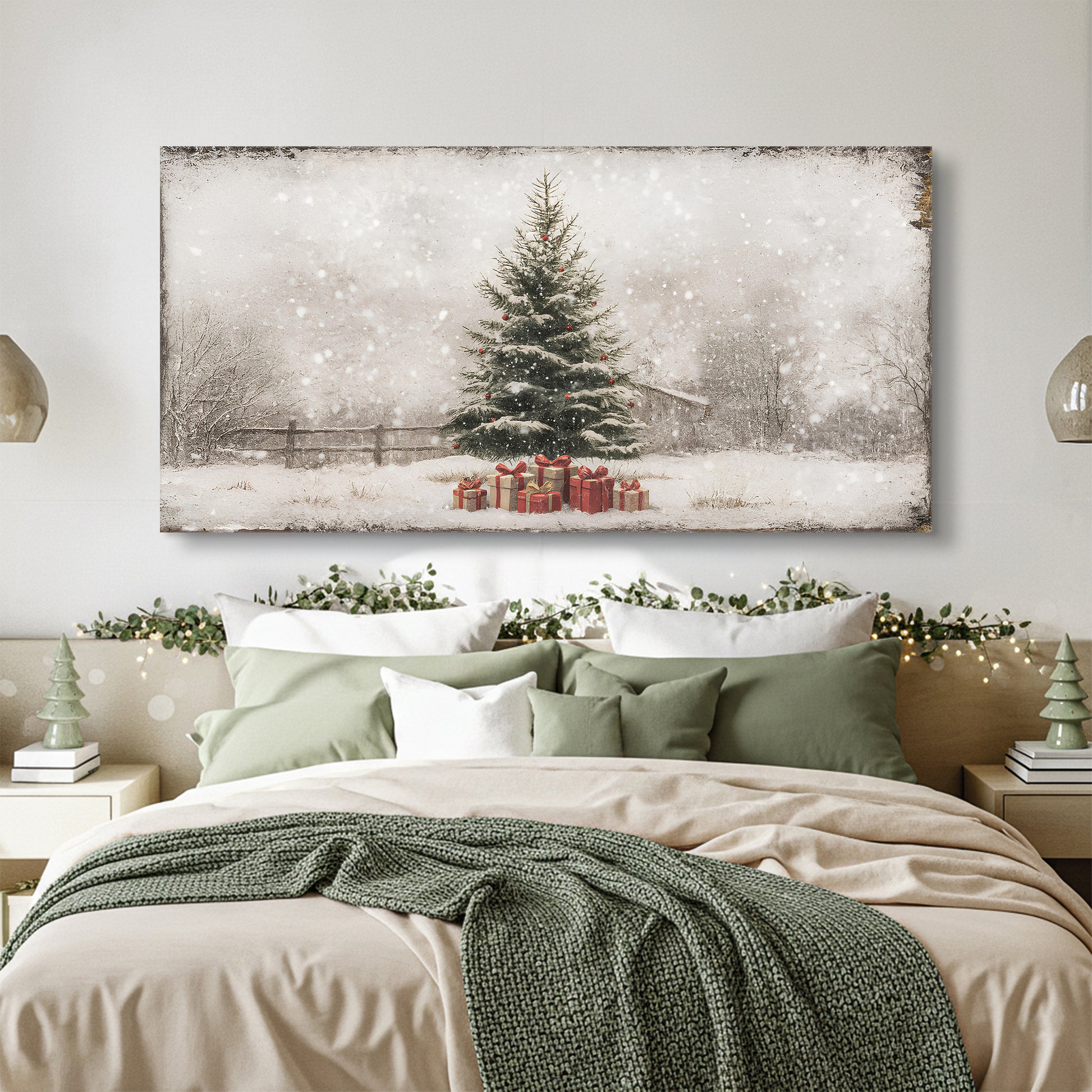 Christmas Tree Christmas Wall Art