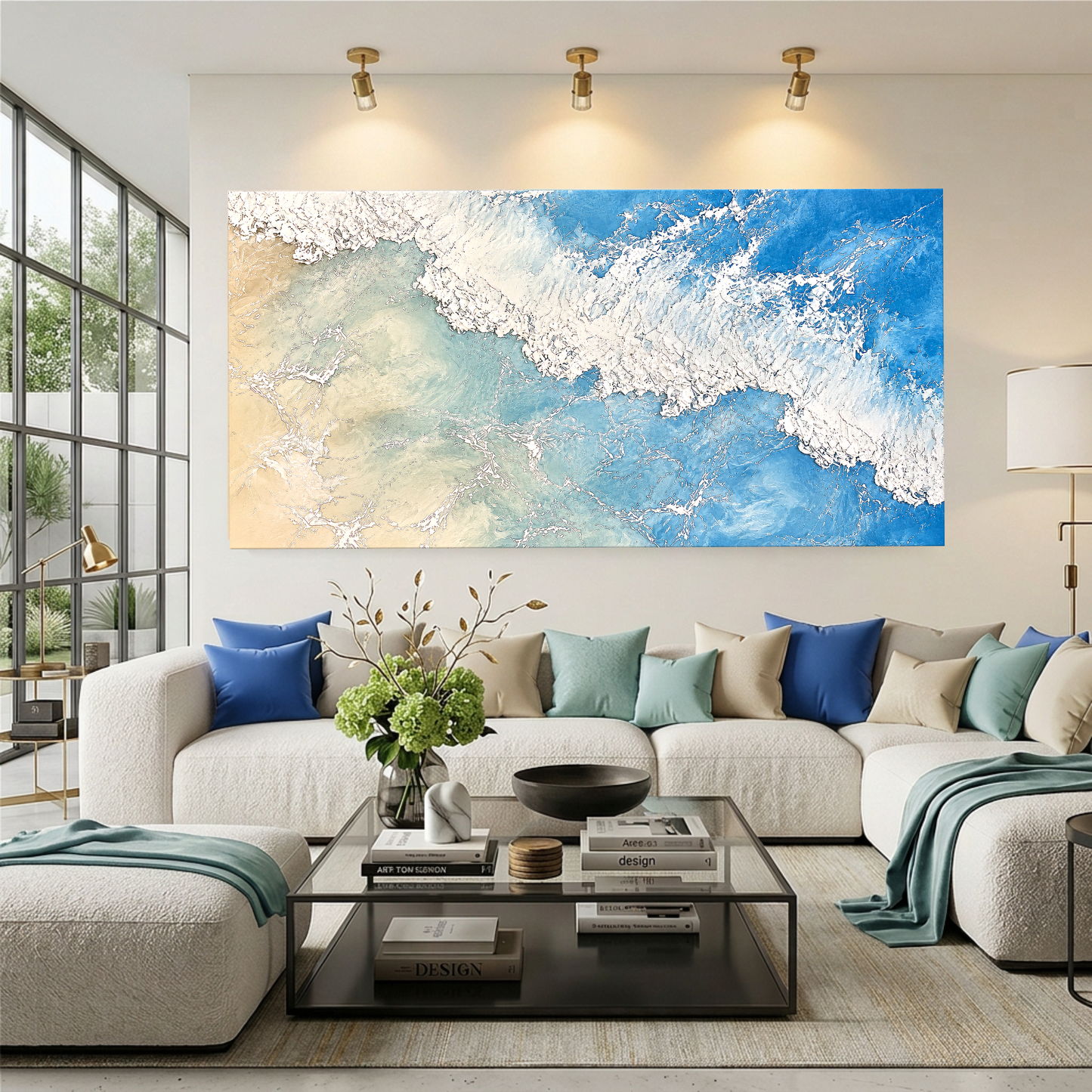 Coastal Horizon Abstract