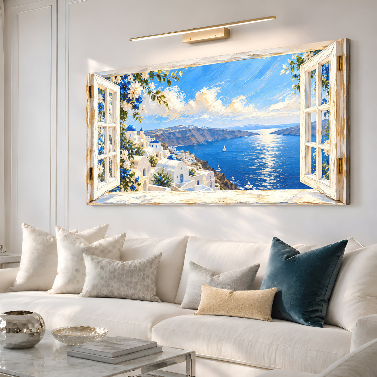 Open Window Sea View
