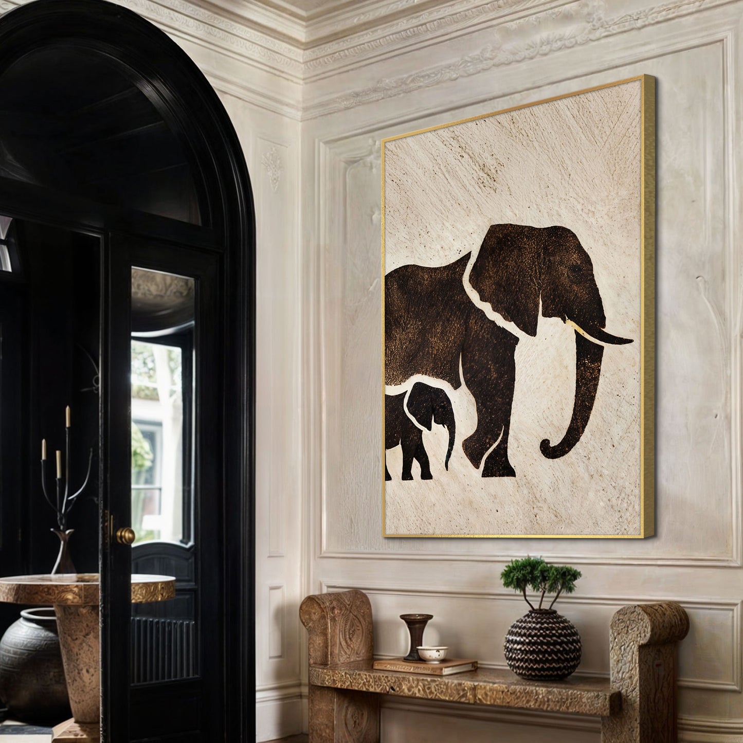 Elephant Heritage Wall Art