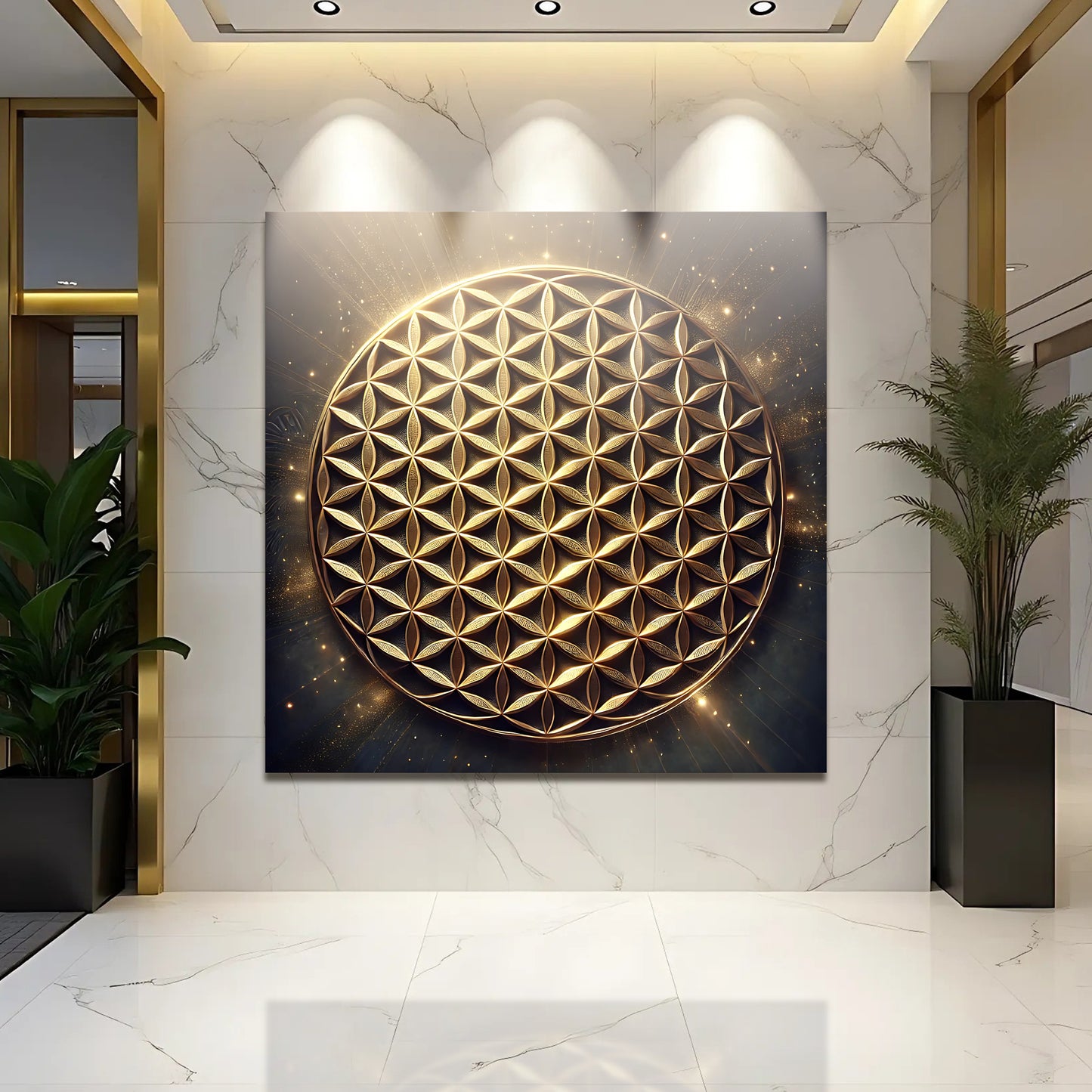 Flower Of Life Wall Art V