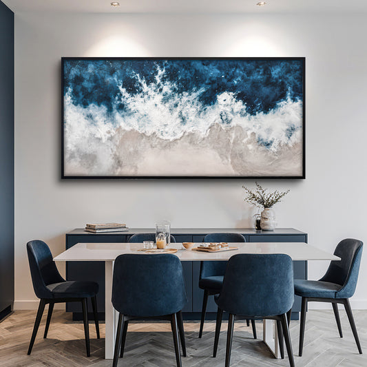 Indigo Ocean Coastal Wall Art