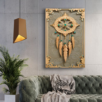 3D Whispering Feathers Wall Art II