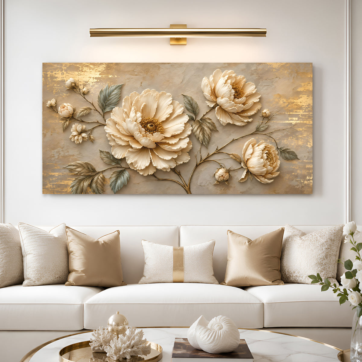 Gilded Peony