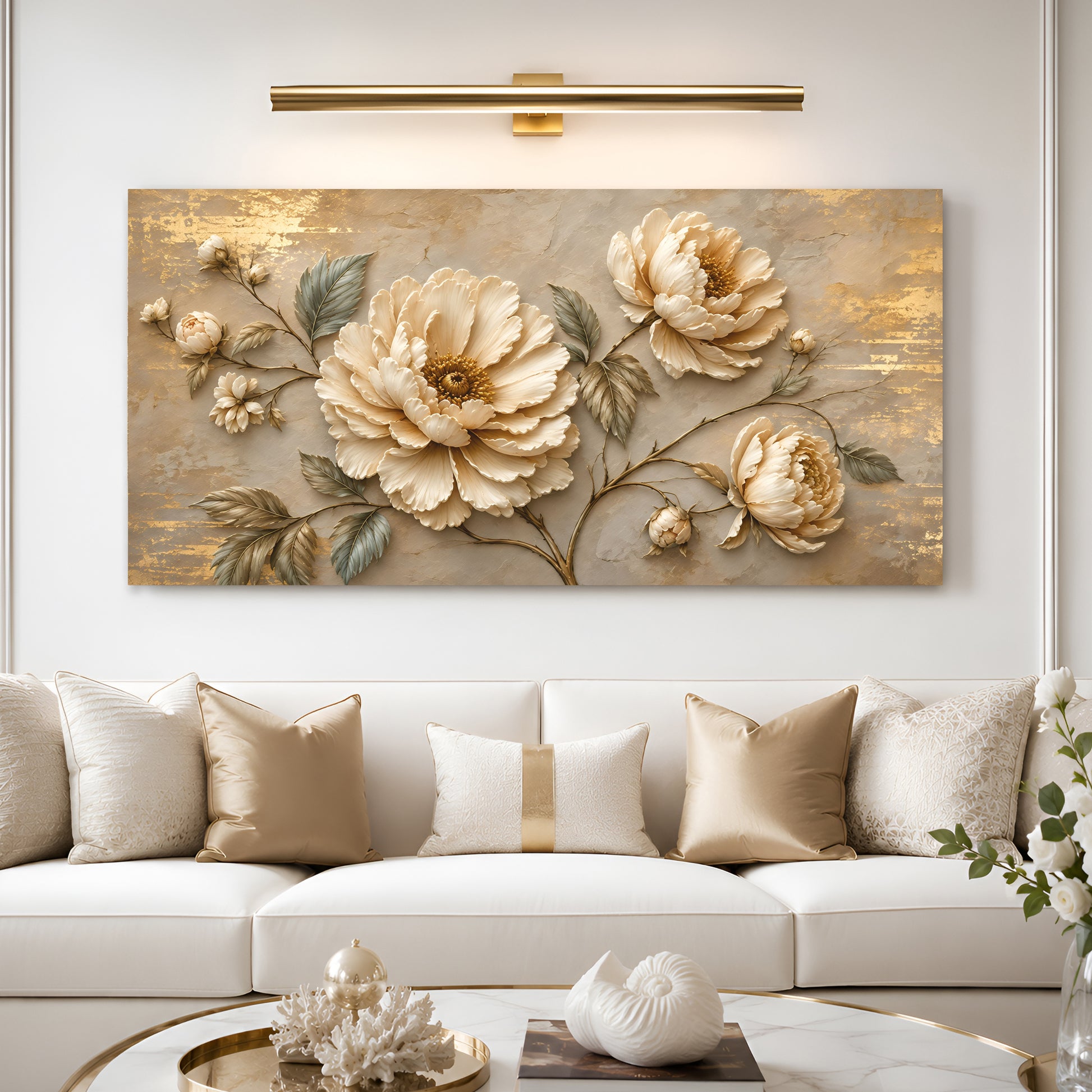 Gilded Peony