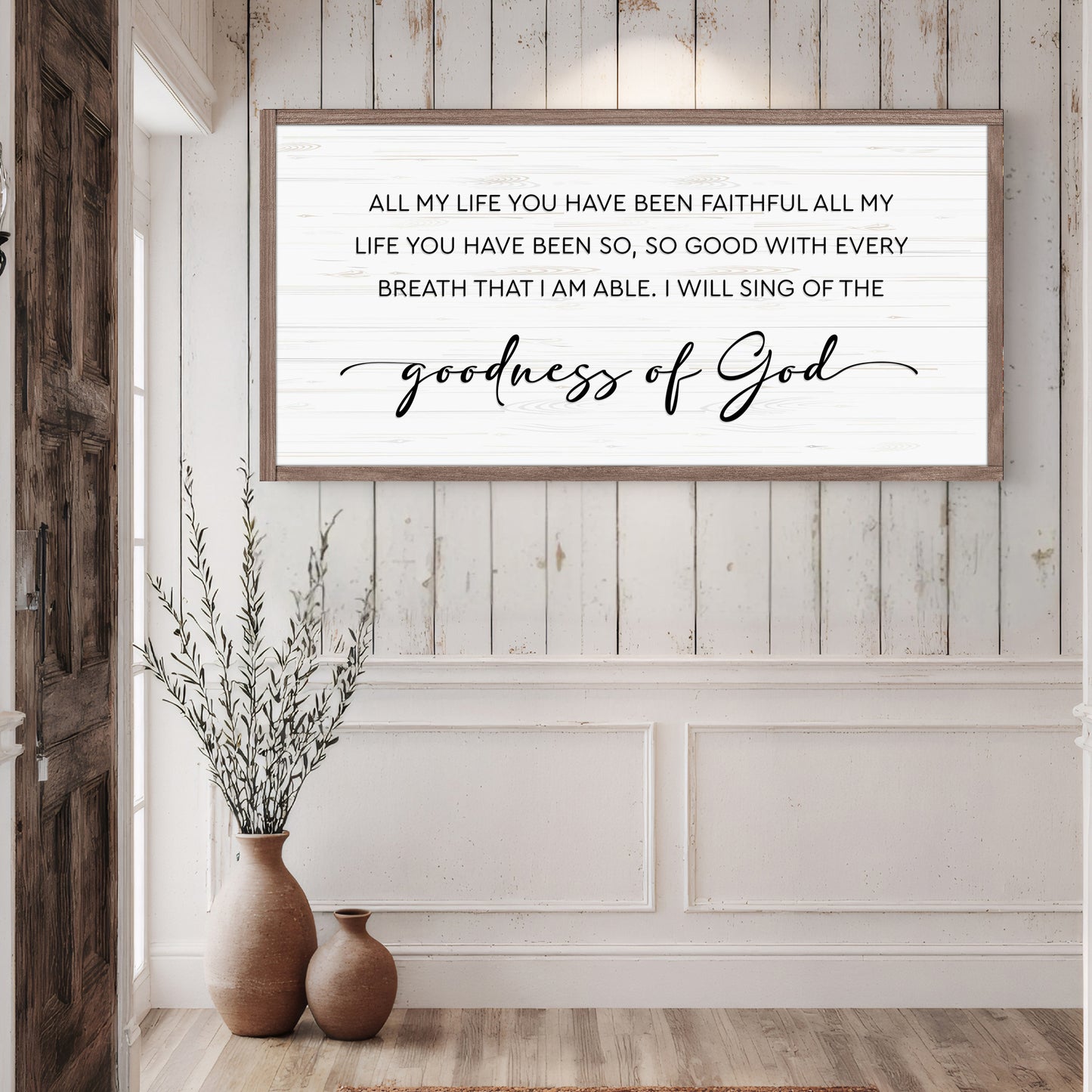 Goodness Of God Faith Sign III