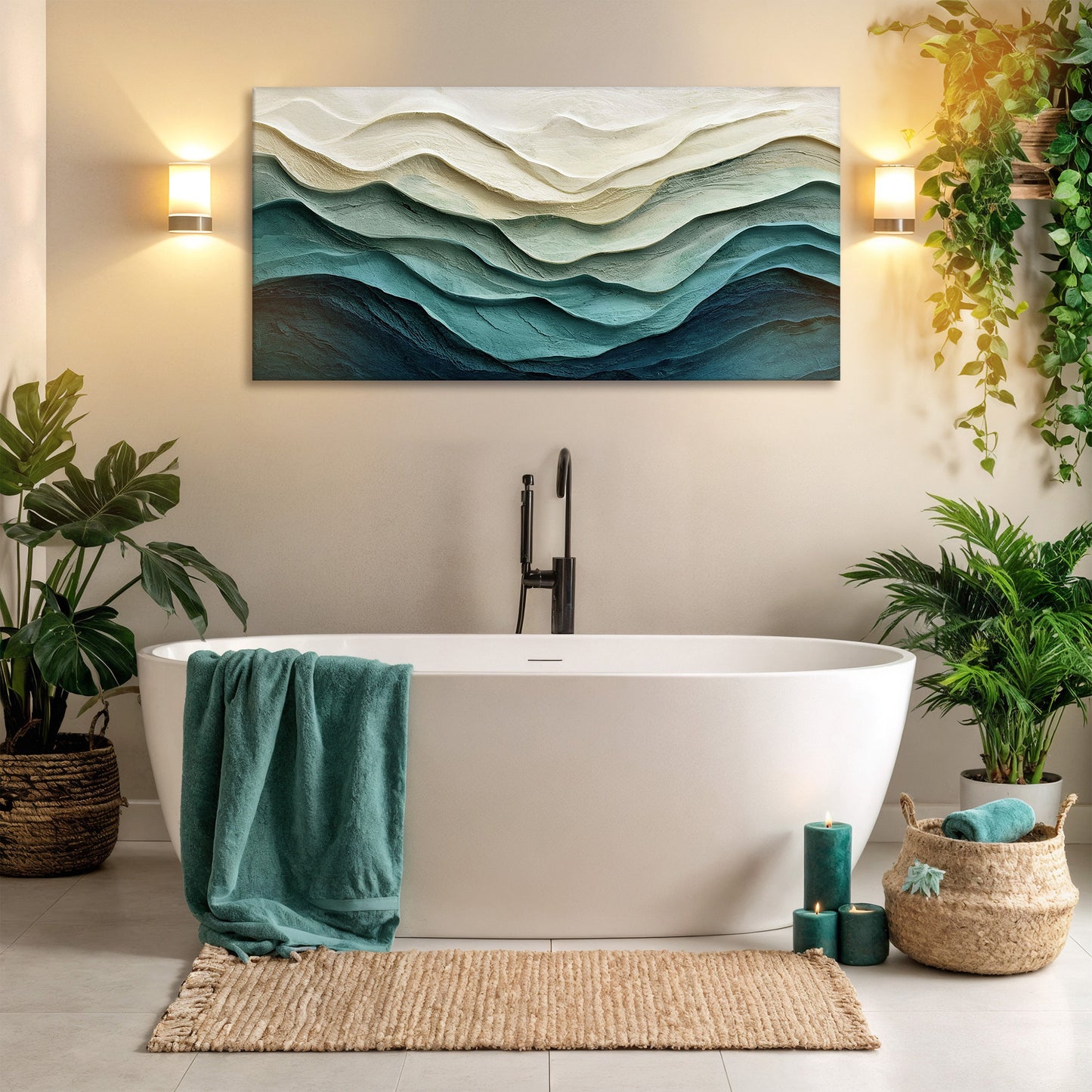 Waves of Serenity Wall Art