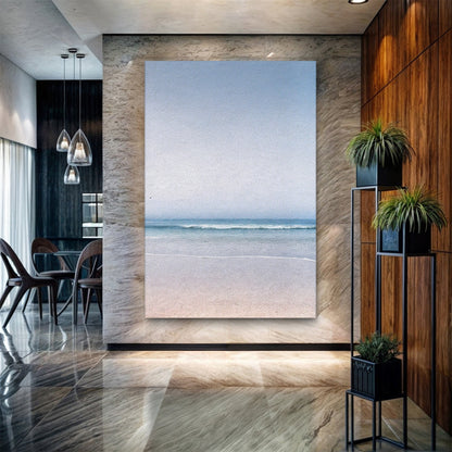 Silent Beach Horizon Wall Art