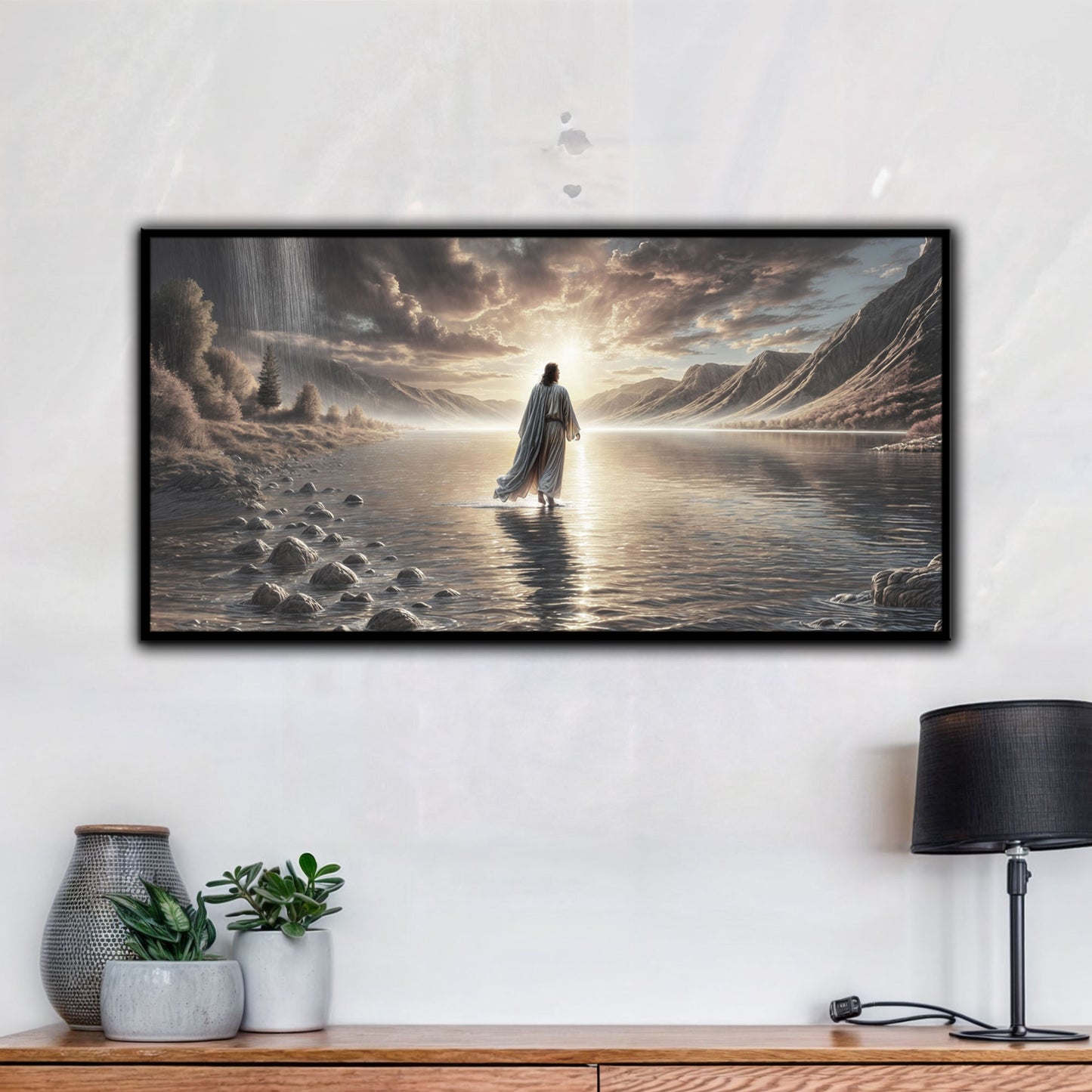 Walking on Water - Faith Wall Art II