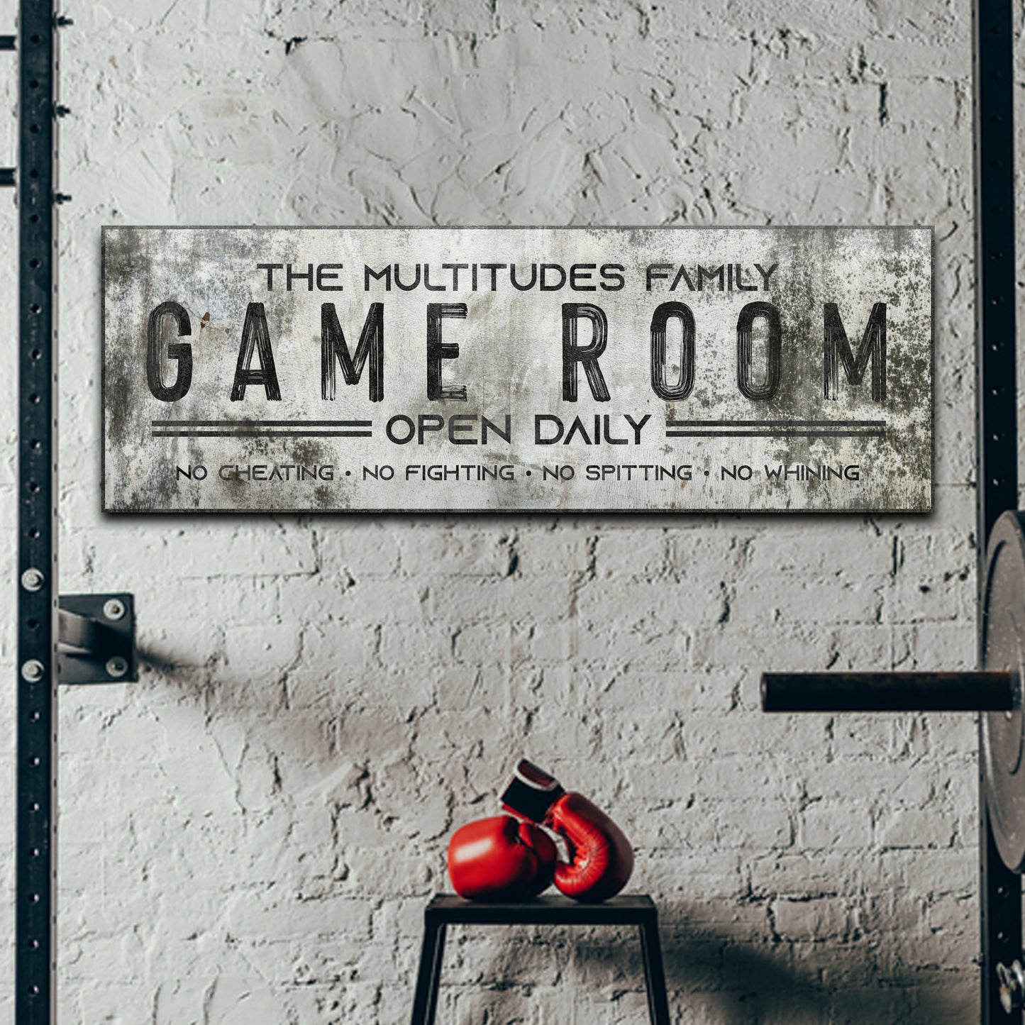 Family Game Room Sign II (Free Shipping)