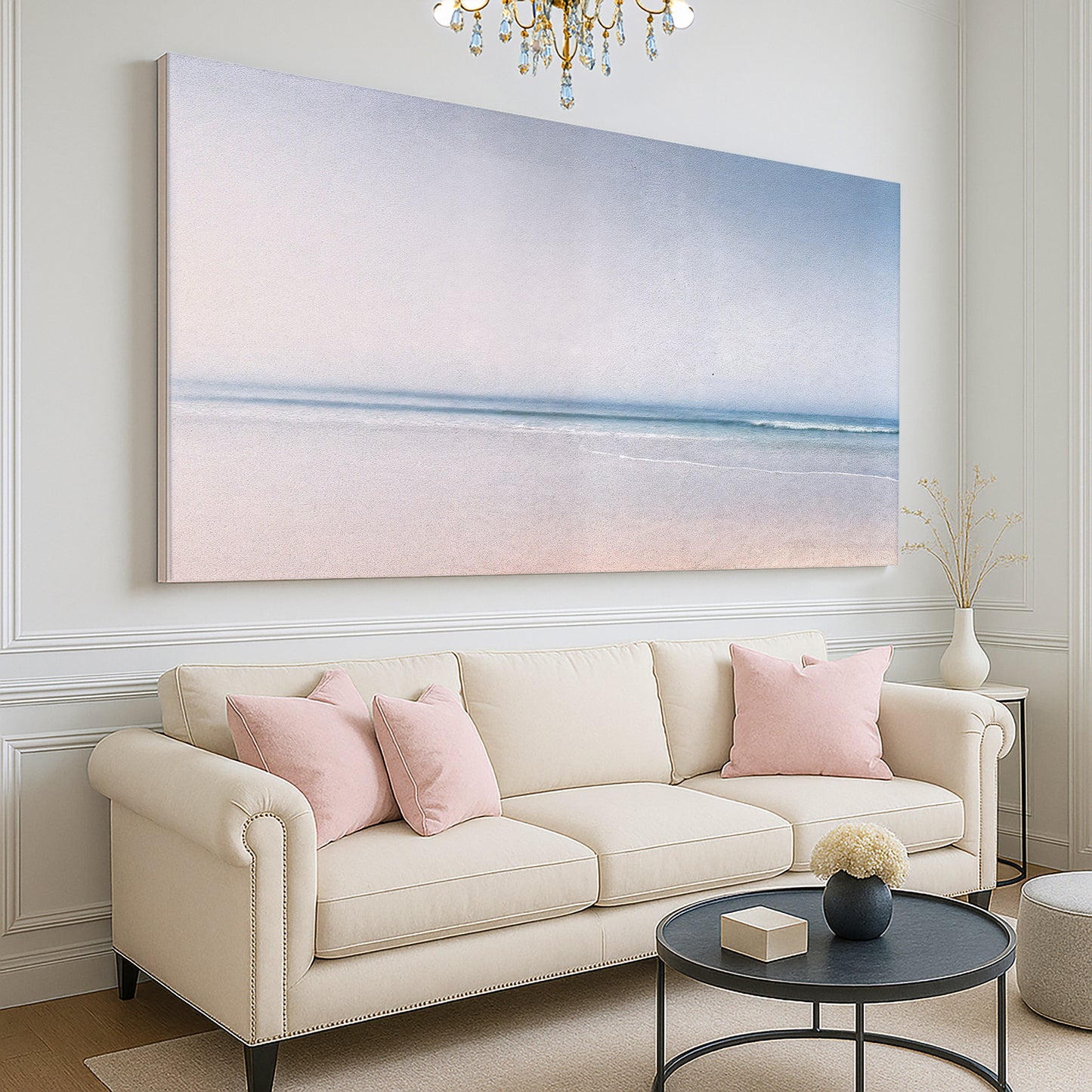 Silent Beach Horizon Wall Art II