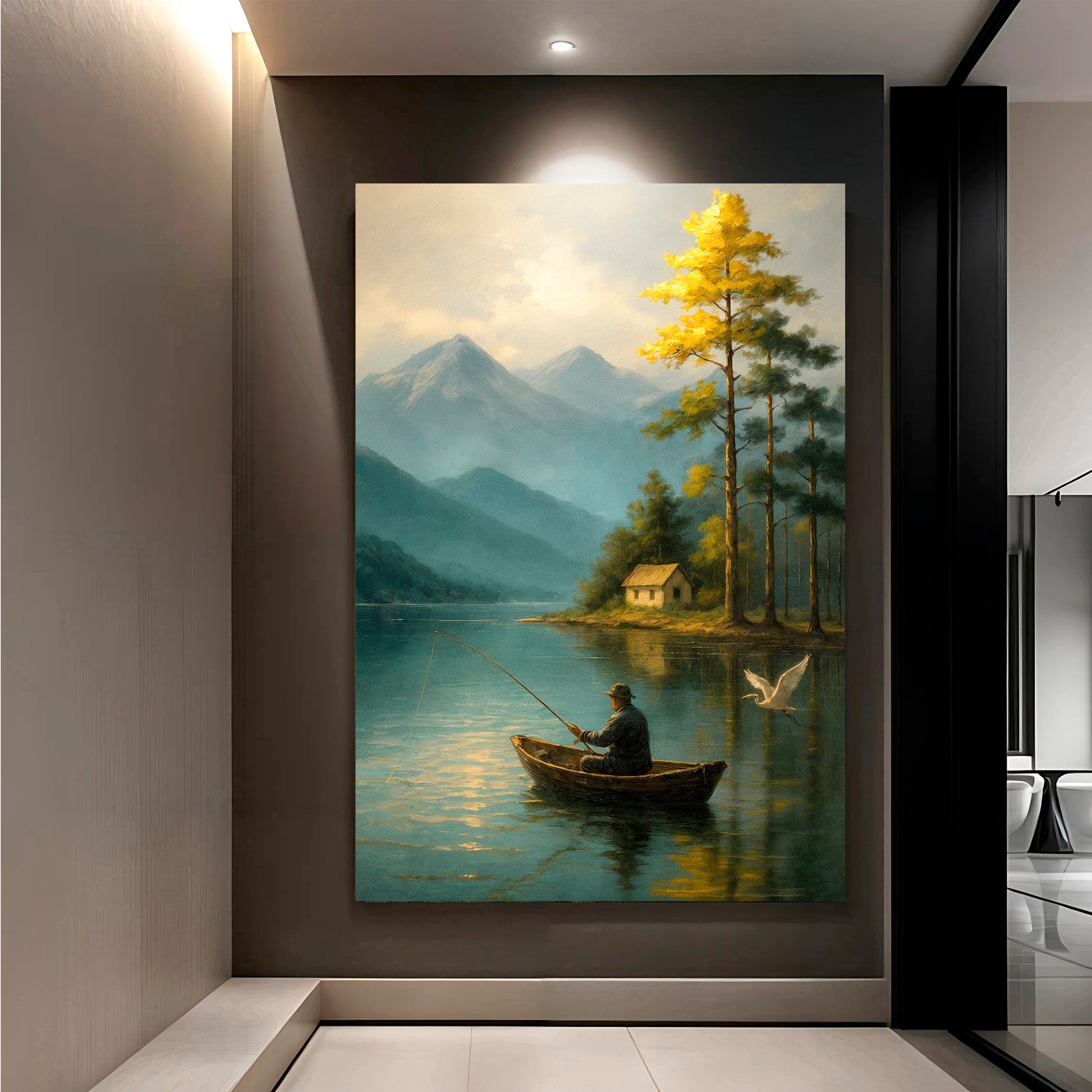 A Quiet Catch Wall Art