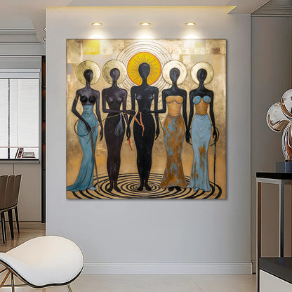 Sisters Of The Sun Wall Art