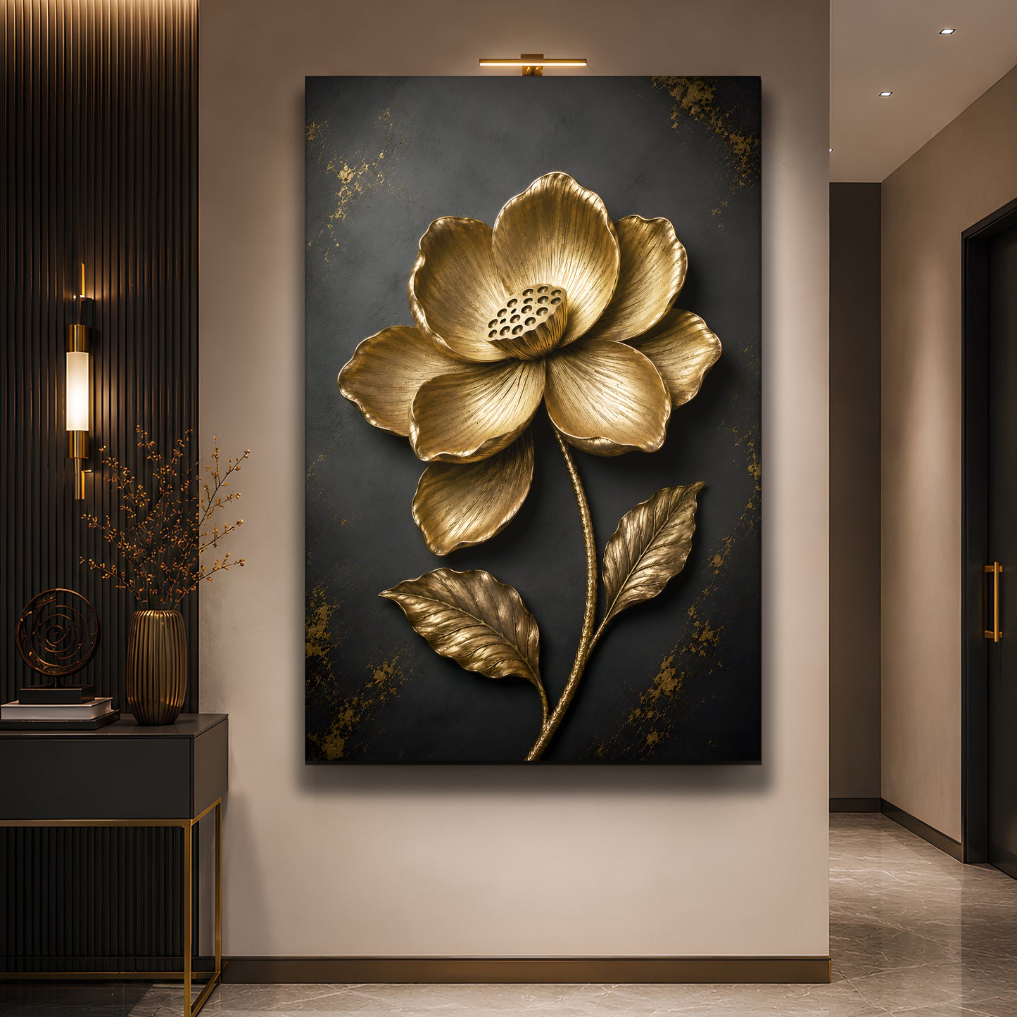 Golden Lotus Noir