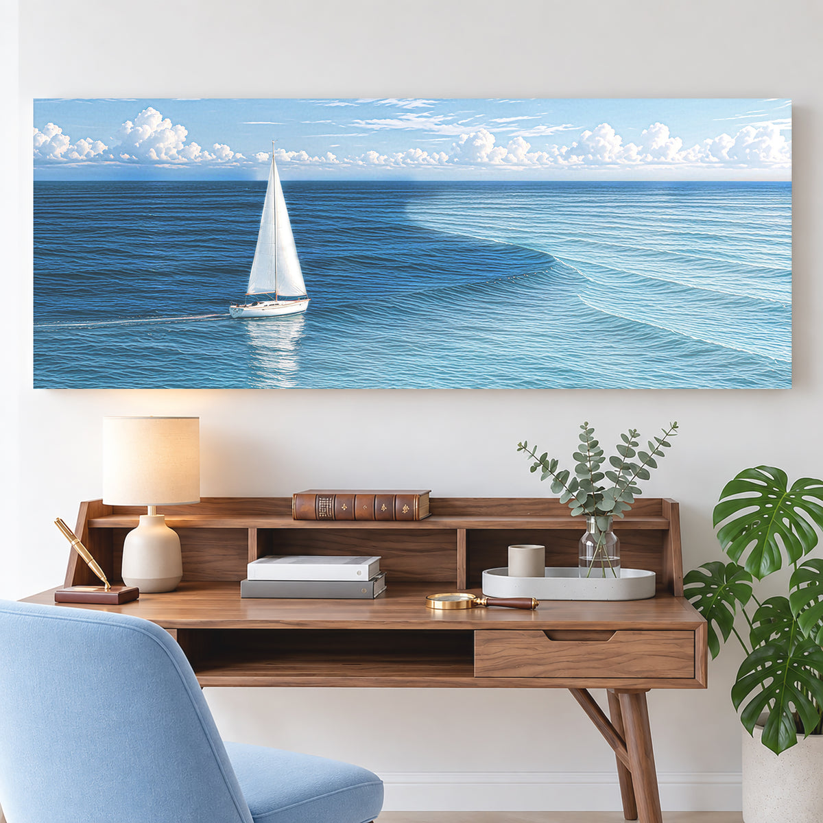 White Sailboat