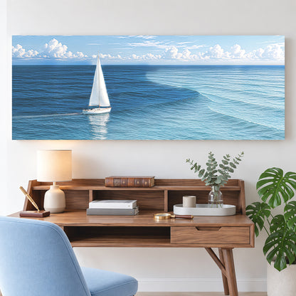 White Sailboat