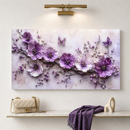 Purple Blossom Serenity