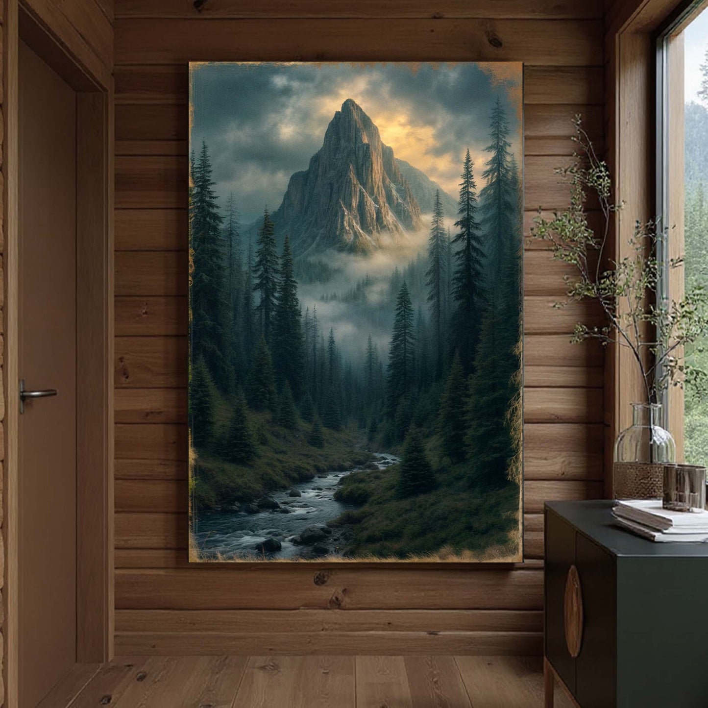 Sanctuary of the Peak Wall Art