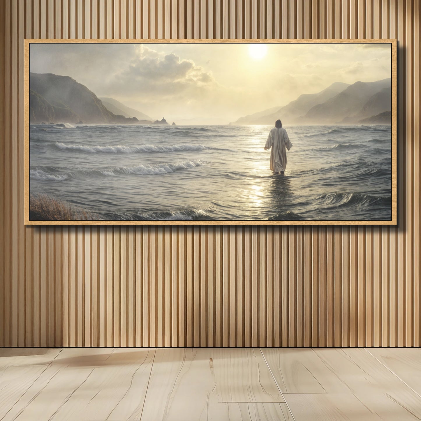 Walking on Water - Faith Wall Art IX