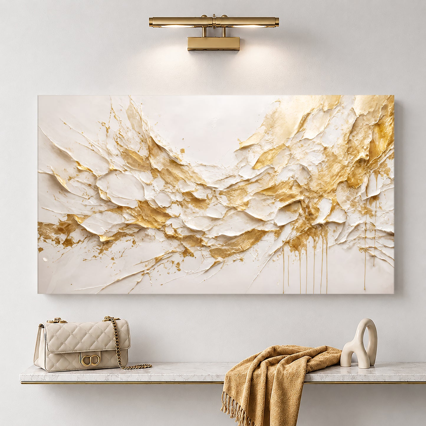 Golden Sculpted Harmony