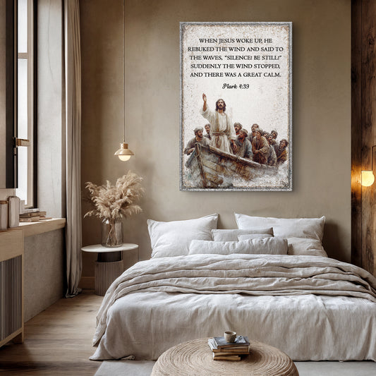 Mark 4:39 - The Great Calm Faith Sign