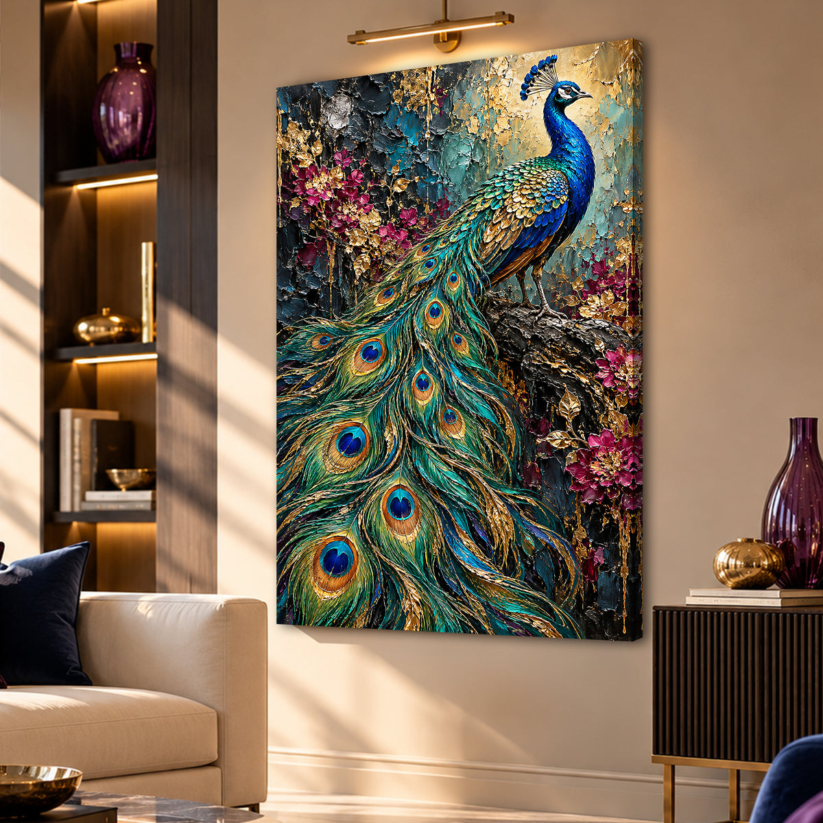 Peacock Abstract
