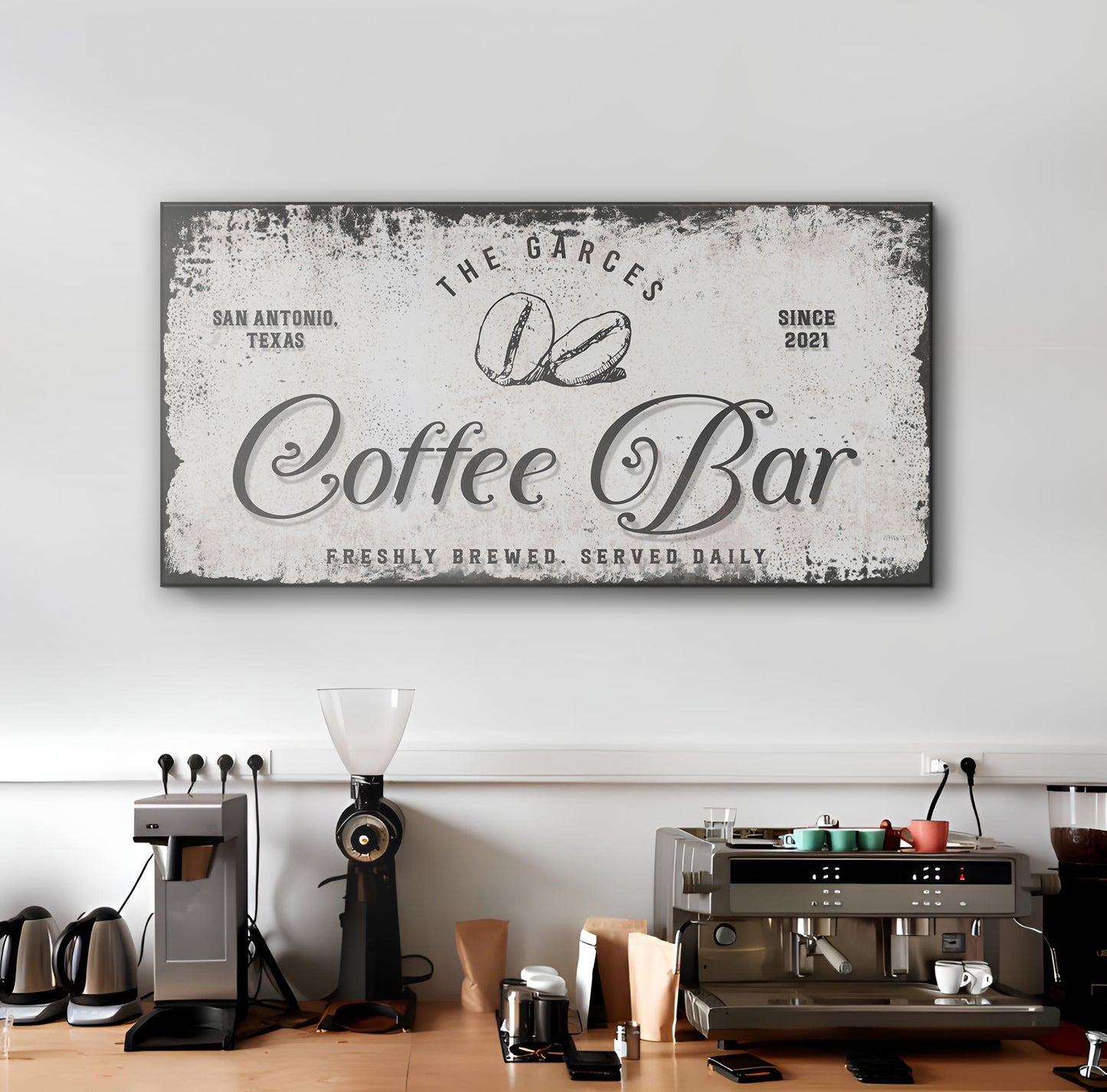 Coffee Bar Sign IV (Free Shipping)