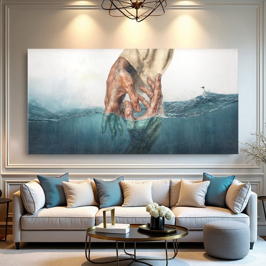 The Hand Of Jesus Wall Art