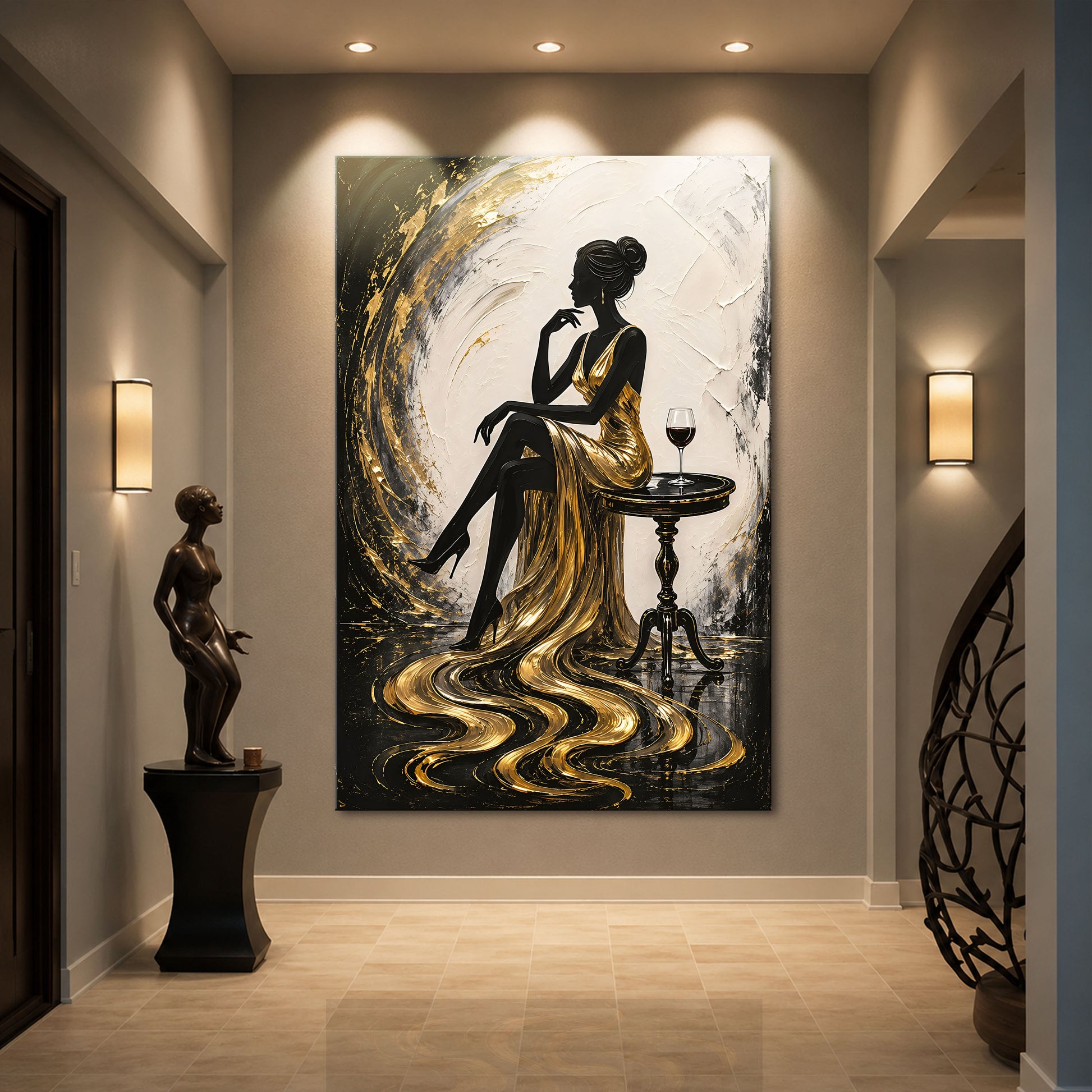 Golden Evening Elegance