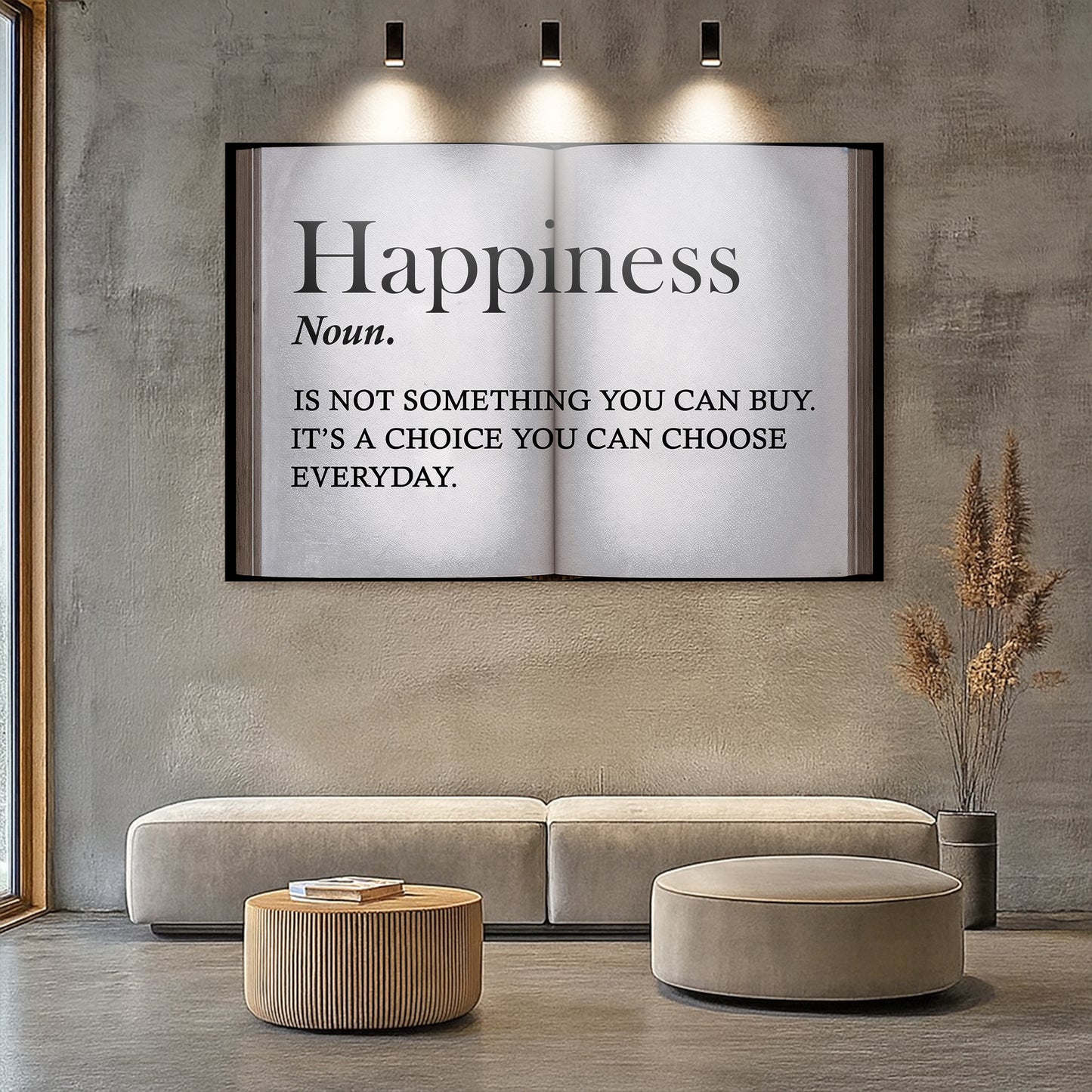 Happiness Is A Choice Wall Sign