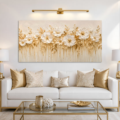 Ivory Blossom Symphony Wall Art