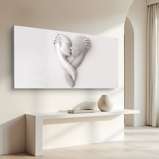 Eternal Love Figure Abstract Wall Art VI