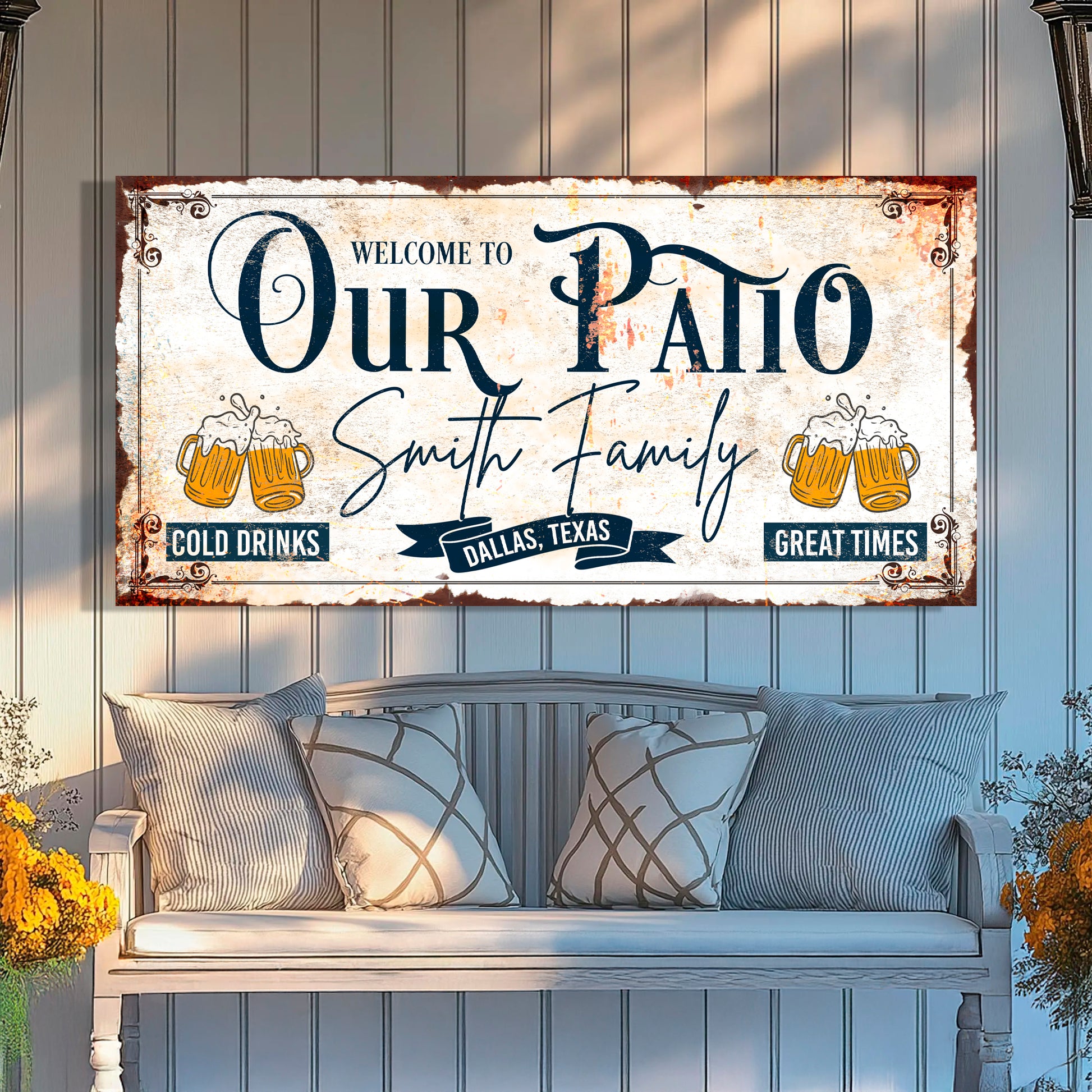 Personalized Patio Sign III
