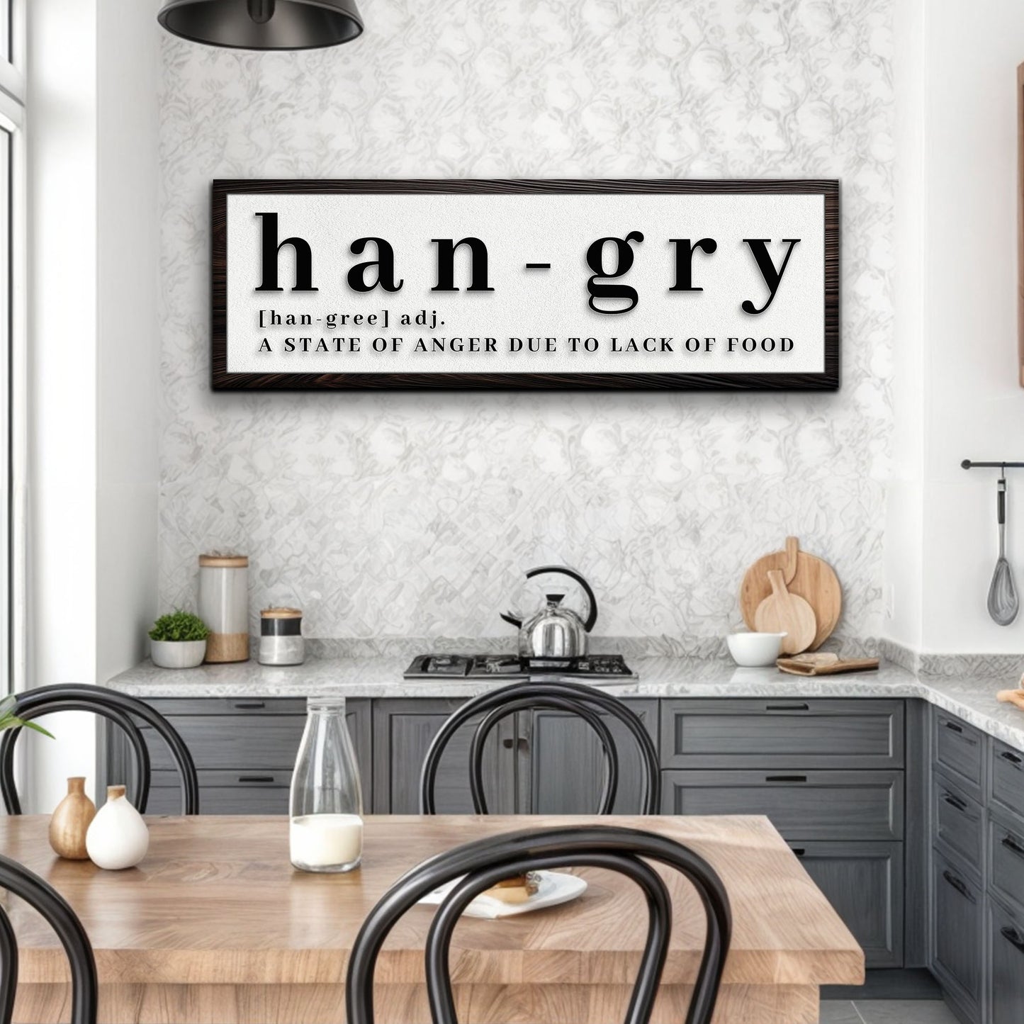 Hangry Kitchen Sign