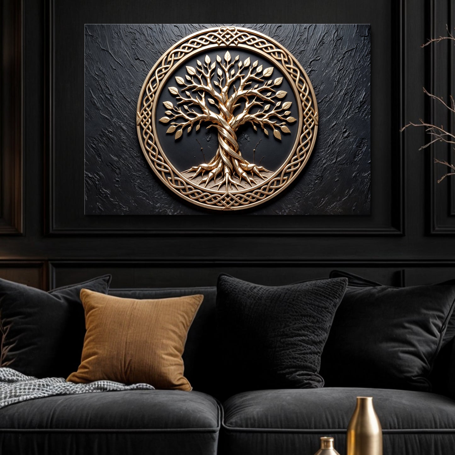 3D Celtic Tree of Life Wall Art V