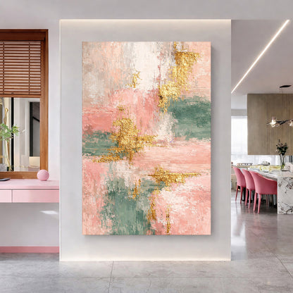 Fragments of Soft Gold Wall Art